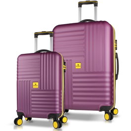 Zoozie Bags Set de Maletas de 2 Piezas Damson